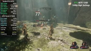 11 GPUs | Clair Obscur: Expedition 33 | RX 7800 XT, RX 580, RX 570, RTX 4070, RTX 4060......
