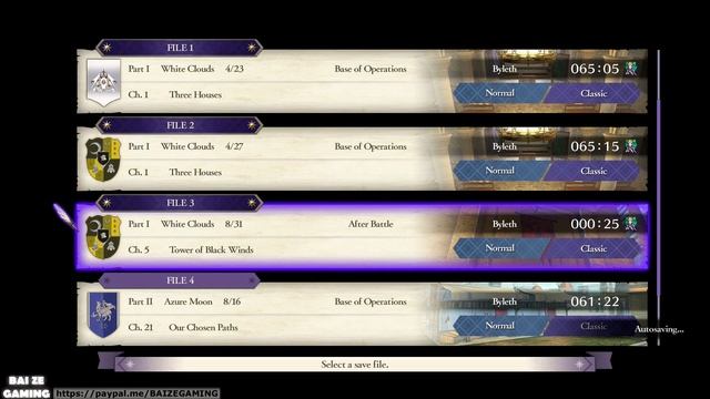 Gautier Inheritance! Ch5! Golden Deers Male Fire Emblem Three Houses 6 смотреть онлайн