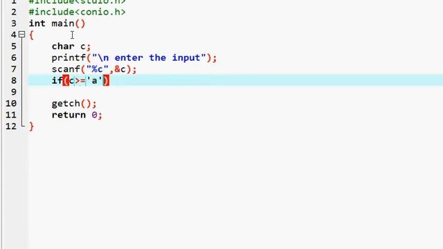 C Program to Check Whether a Given Input is Alphabet Or Not # C Programming Tutorial in Tamil