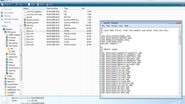 where to put the files from the skin selector for GTA SA in GTA SA HD смотреть онлайн