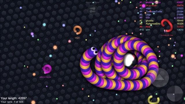 Slither.io A.I. 827,000+ Score Epic Slitherio Gameplay