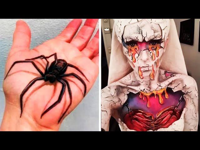 Боди-арт, который легко обманет ваши глаза (#13) смотреть онлайн