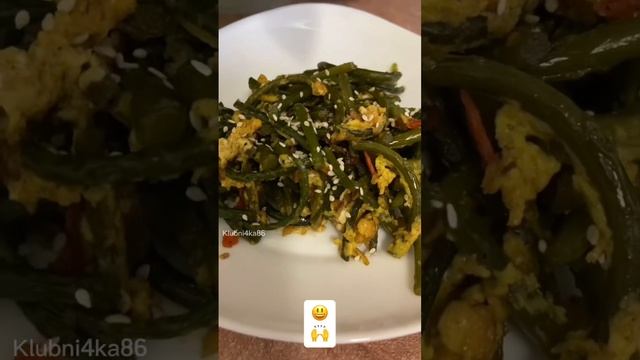 Кто пробовал? Стрелки чеснока с яйцом👌🏻 смотреть онлайн