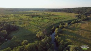 На Беспуте. Живописная стремительная река Тульской области.