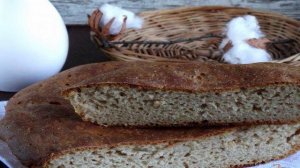 Хлеб на твороге с цельнозерновой мукой
