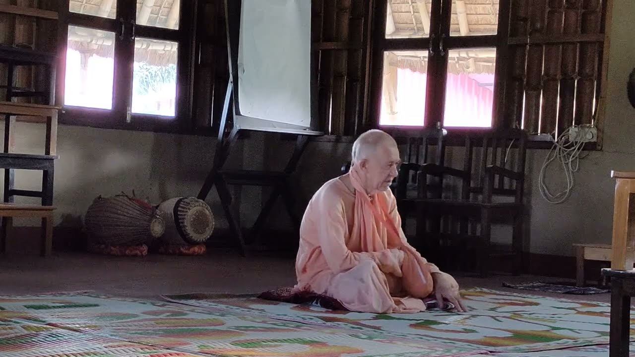 Джапа с Гуру Махараджем - Маяпурский институт - 11.09.2023