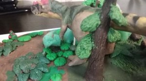 МЕЛОВАЯ КАНАДА/пластилиновые динозавры