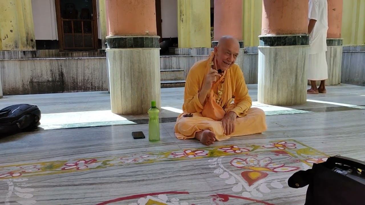 День 2. Балай-Канай мандир - Бхагна Пара, 14.10.2022 - БВВ Нарасимха Махарадж