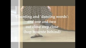 Bourrée behind