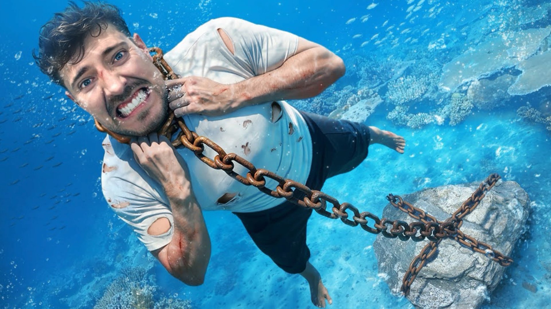 Вы бы рискнули утонуть за 500 000 долларов? (Мистер Бист | Mr.Beast