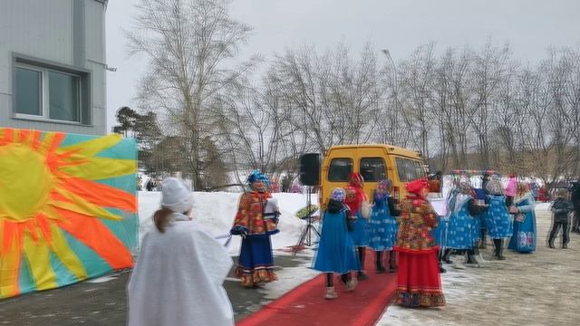 Масленица в селе Петрокаменское