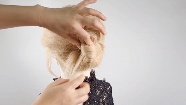 꾸안꾸 스타일의  올림머리  머리묶는방법 데일리헤어  👍❤️updo