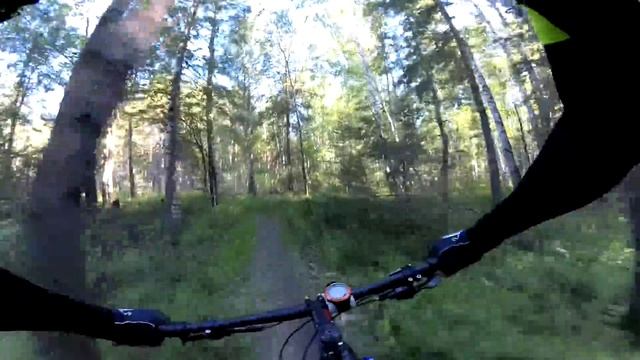 Вечерний трейл. Yi 4k  стабилизатор Yi.