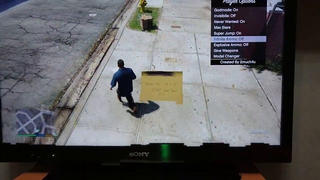 PS4 GTA 5 MOD MENU + No Jailbreak + Download