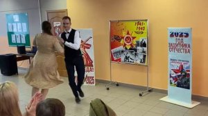 ,,Рио-Рита’’ в исполнении руководителей Клуба исторического танца ,,Феникс’’ Алексея и Марии Бакиных