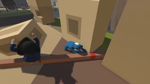Human Fall Flat - КооП #5 - Начало конца