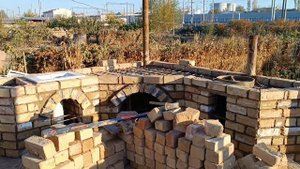 Беседка и барбекю своими руками из арт бетон