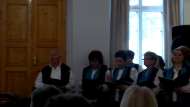 Празднование Дня «ОХИ» в Одессе. Выступает хор, приехавший из Греции. смотреть онлайн