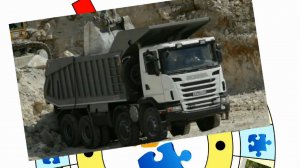 Мультик про машины. Самосвал. Минипогрузчик. Дорожная фреза