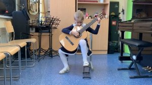 Сидорова Полина 1а - М.Каркасси "Прелюд e-moll"