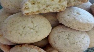 Лимонное печенье