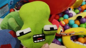 играем, повторяем и изучаем цифру лора 8, мягкие игрушки цифры лор для детей