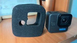 Пеший тест ветрозащиты для GoPro 11 mini.