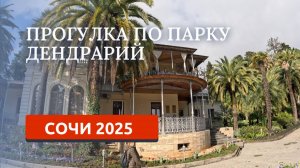 СОЧИ 2025/ПАРК ДЕНДРАРИЙ/НЕВЕРОЯТНАЯ КРАСОТА