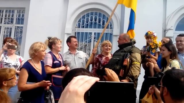 Освобожденый Северодонецк - Украина 22.07.14 смотреть онлайн