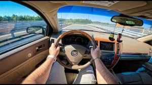 2005 CADILLAC STS 3.6 V6 258 HP - POV TEST DRIVE Тест драйв авто от первого лица