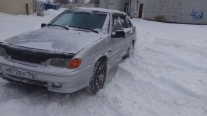 ваз 2115 по снегу