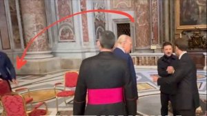 Трамп опустил Макрона при Зеленском в Ватикане