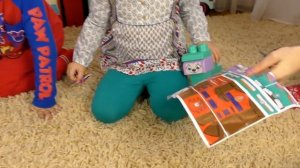 Рома и Диана Играем в МЕГА КОНСТРУКТОРОМ Щенячий Патруль, Paw Patrol