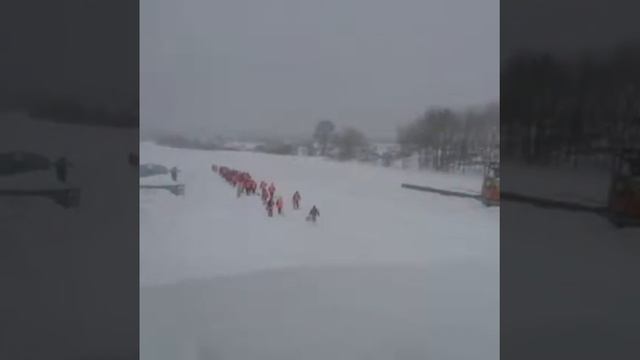 Снегоборьба на Сахалине