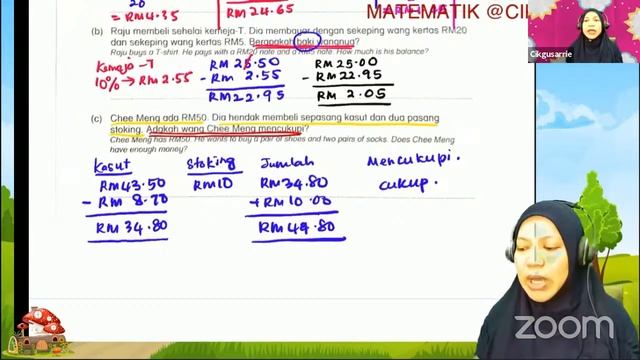 Kelas@CikguSarrie | Tahun 6 | Wang | Diskaun, Bil, Rebat dan Invois смотреть онлайн