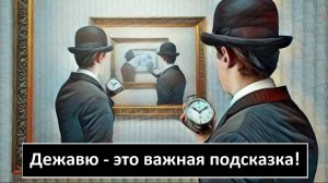 Дежавю - это важная подсказка!