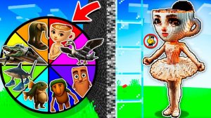 😱 использую Читы в БИТВЕ ПОСТРОЕК против БАЛЕРИНЫ КАПУЧИНО в Майнкрафт!  Построил БРЕЙНРОТ ЖИВОТНЫХ