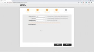 RUCKUS Unleashed Typical Installation using Browser UI