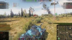 Легчайшая доигровка боя на крутом танке! Натиск