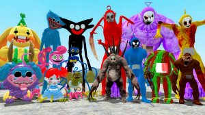 ВСЕ МОНСТРЫ Poppy Playtime против СЕМЬИ Slendytubbies в Garry’s Mod! 🔥 Битва ТИТАНОВ!