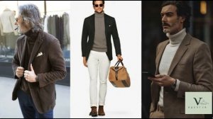 Подборка актуальных образов для мужчин 50+