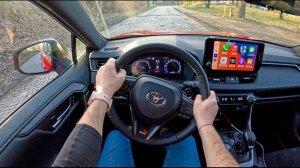 2025 TOYOTA RAF4 GR SPORT 2.5 HYBRID 306 HP - POV TEST DRIVE  Тест драйв авто от первого лица