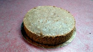 Шоколадный бисквит для торта