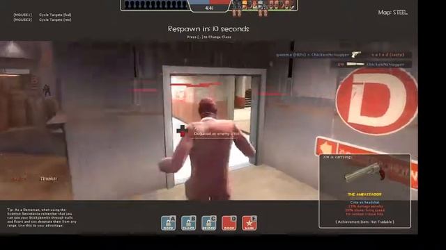 Team Fortres 2 Битка Сини срещу червени. Тотален разгром.