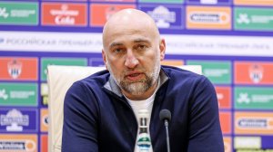 Магомед Адиев. Пресс-конференция после матча «Химки» - «Акрон»