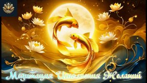 💥 Медитация исполнения желаний ✨ пусти мечту в реальность! 💥