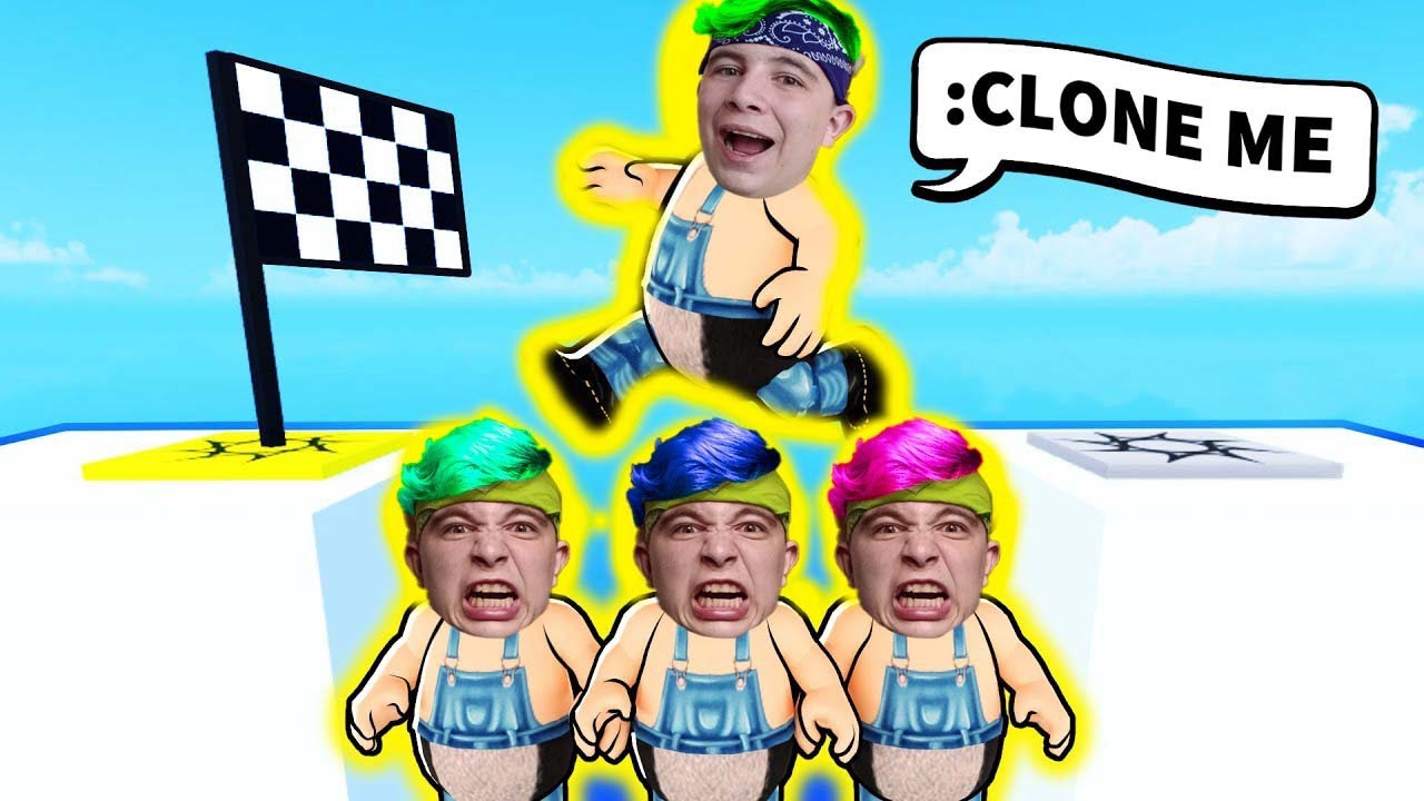 ✅ Самая не возможная игра *Клон Прыжок паркур роблокс* 😱 Clone Jump roblox