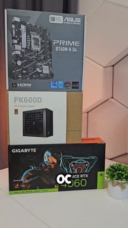 Сборка ПК на RTX 4060 и i5 12400F #сборкапк #nvidia #rtx4060