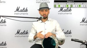 How to play the Darbuka： Beginners Course, Darbuka Lesson #2 (The Maqsum family)