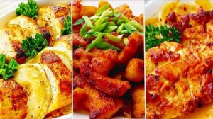 Что приготовить на ужин? 3 простых рецепта с курицей 🍗